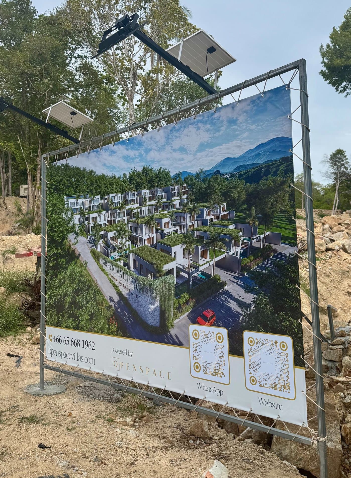 Green Valley construction site — earthworks phase, August 2026