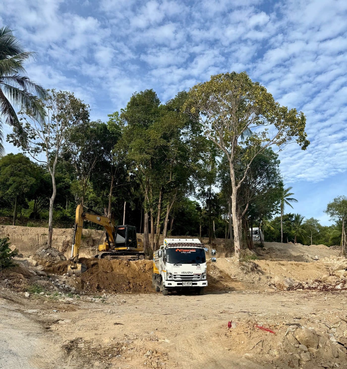 Green Valley construction site — earthworks phase, August 2026