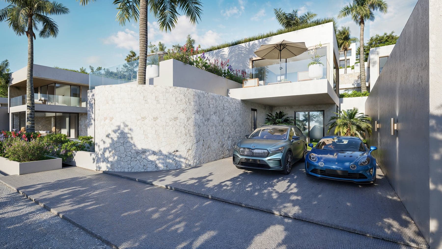Villa Type B render