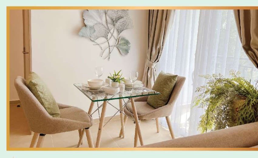 Harmonia living and dining area