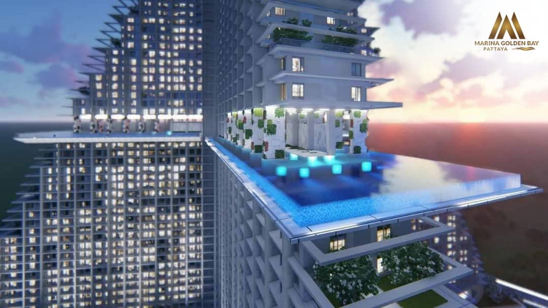 Marina Golden Bay rooftop infinity pool